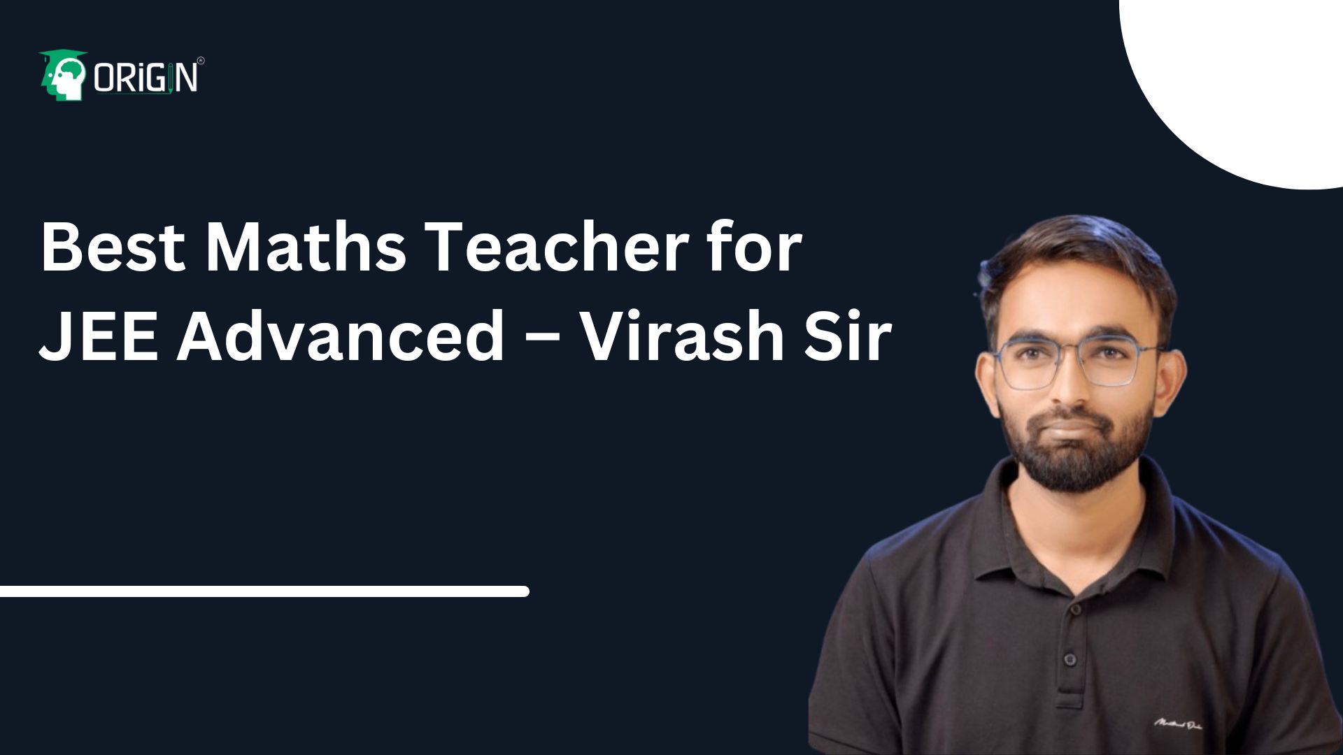 Maths Teacher for JEE Advanced