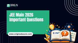 JEE Main 2026 Important Questions