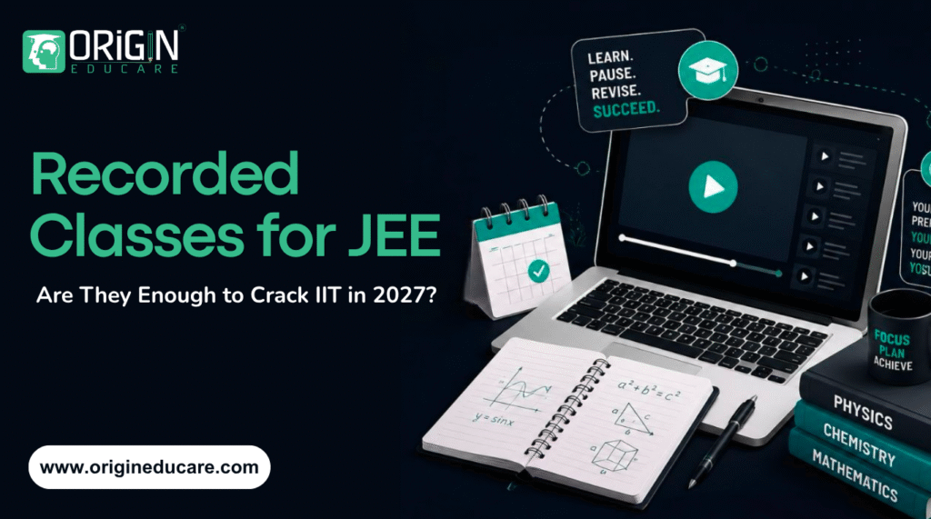 Recorded Lecture for JEE