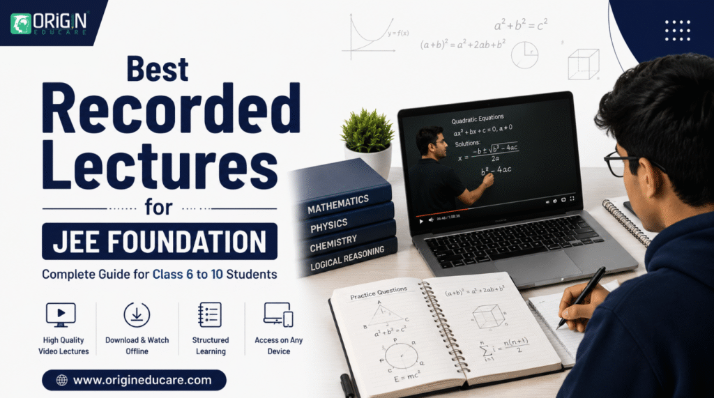 Recorded Lectures for JEE