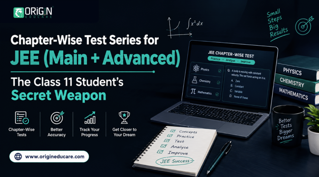 JEE Main Advanced Test Series for Class 11 Students